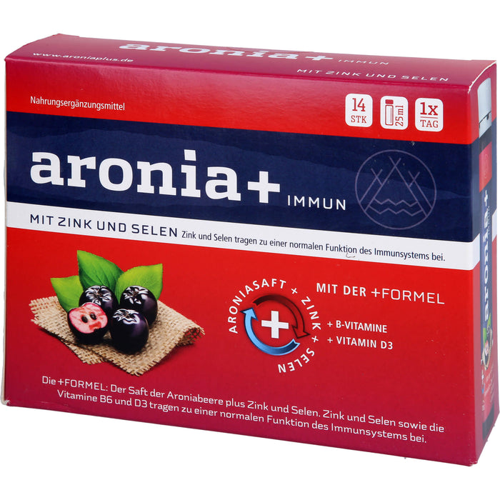 aronia+ immun Trinkfläschchen, 14 St. Ampullen