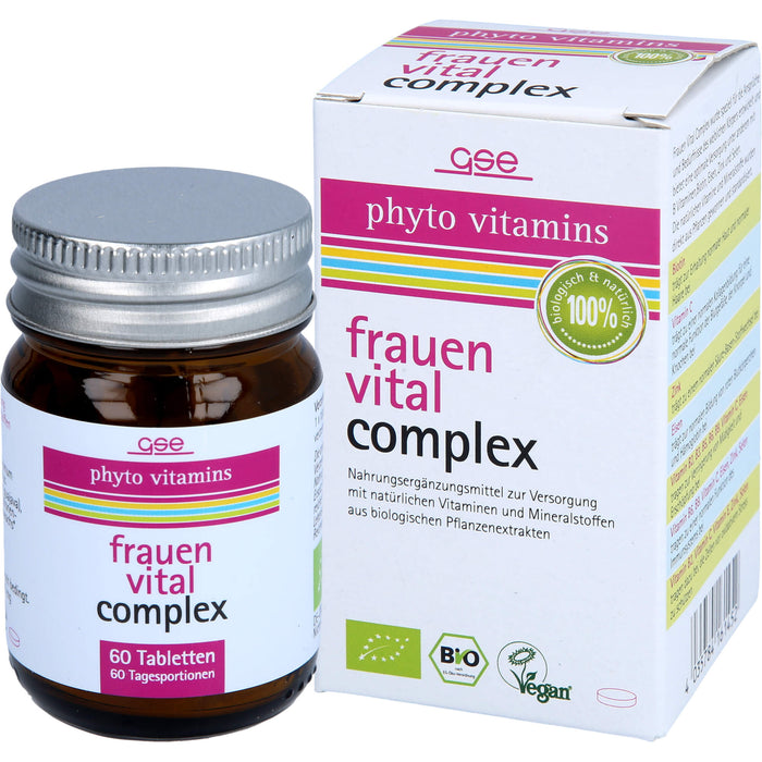 GSE Frauen Vital Complex (Bio), 60 St TAB