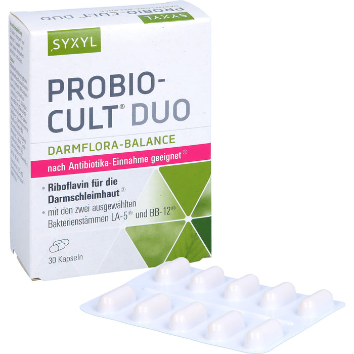 SYXYL Probio-Cult Duo Darmflora-Balance Kapseln, 30 pcs. Capsules