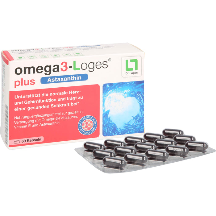 omega3-Loges plus Kapseln, 60 pcs. Capsules