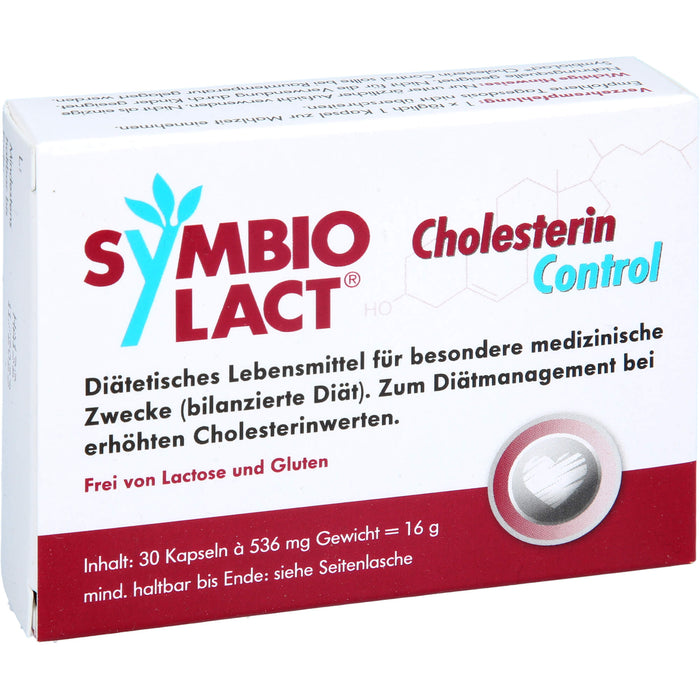 SymbioLact Cholesterin Control Kapseln, 30 pc Capsules