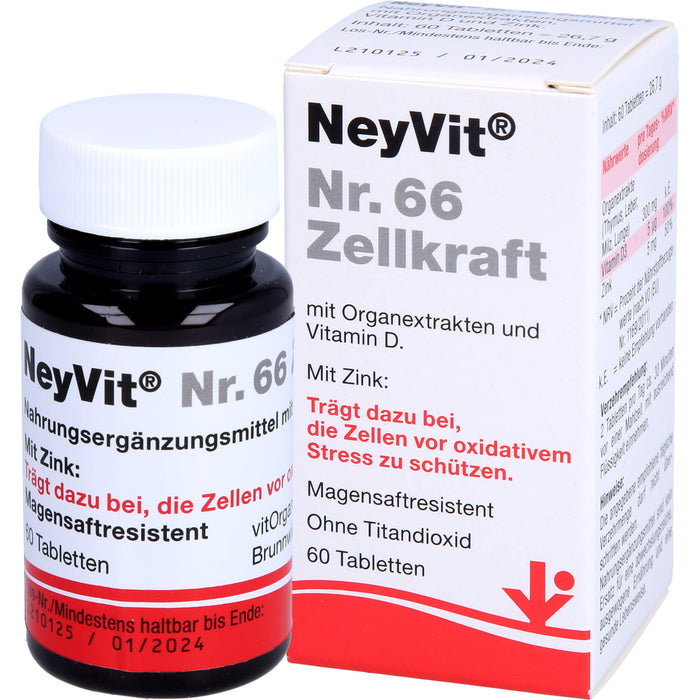 NeyVit Nr. 66 Zellkraft, 60 St TMR