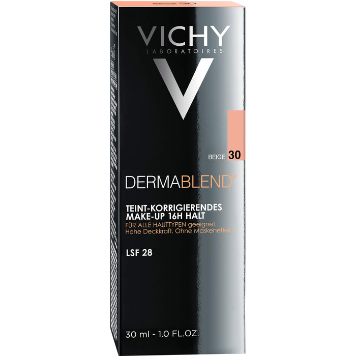 VICHY Dermablend korrigierendes Fluid Make-Up 30 Beige, 30 ml Crème