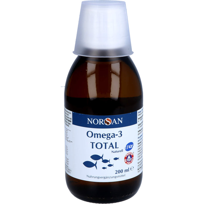 NORSAN Omega-3 Total Naturell Lösung, 200 ml Solution