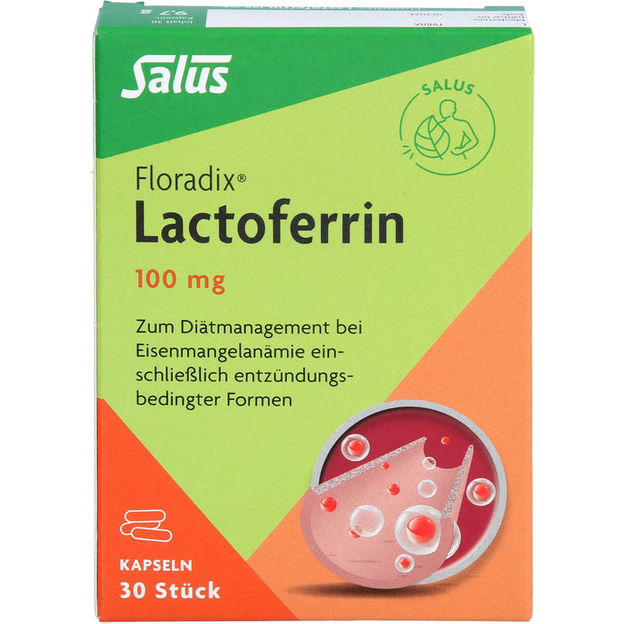 Salus Floradix Lactoferrin 100 mg Kapseln, 30 pc Capsules