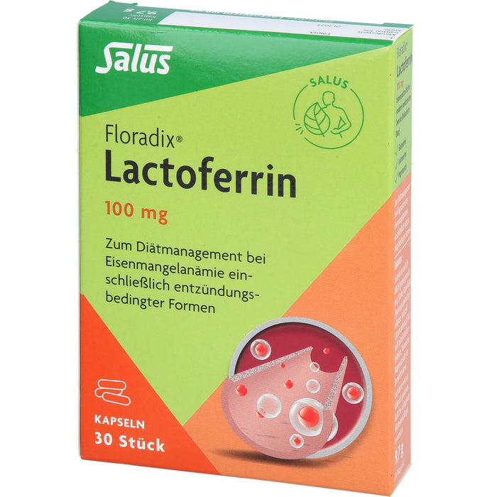 Salus Floradix Lactoferrin 100 mg Kapseln, 30 pc Capsules