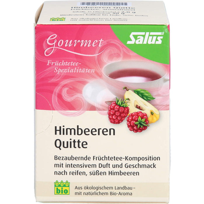 Himbeeren Quitte Gourmet Früchtetee bio Salus, 15 St FBE