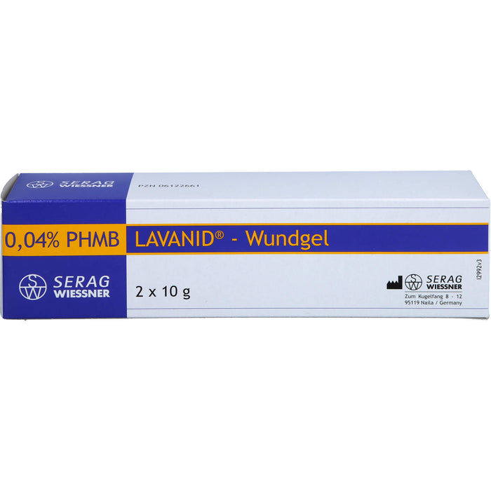 Lavanid Wundgel V+, 2X10 g GEL