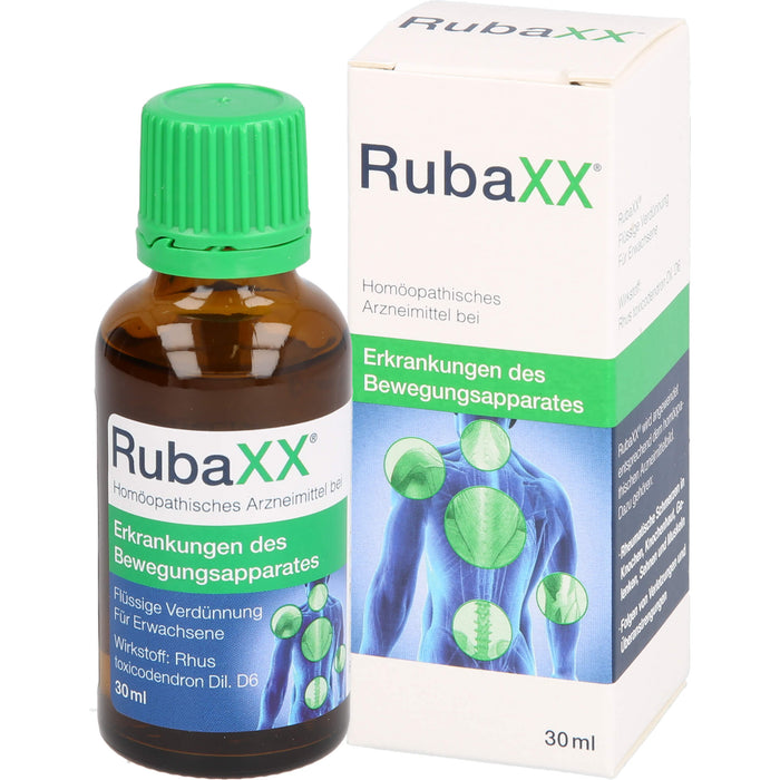 RubaXX flüssige Verdünnung bei Erkrankungen des Bewegungsapparates, 30 ml Lösung