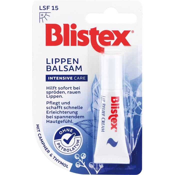 Blistex Lippenbalsam Tube, 6 ml Cream