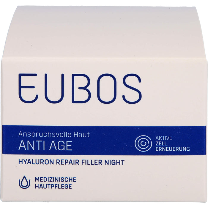 EUBOS Hyaluron Repair Filler Night Creme, 50 ml Crème