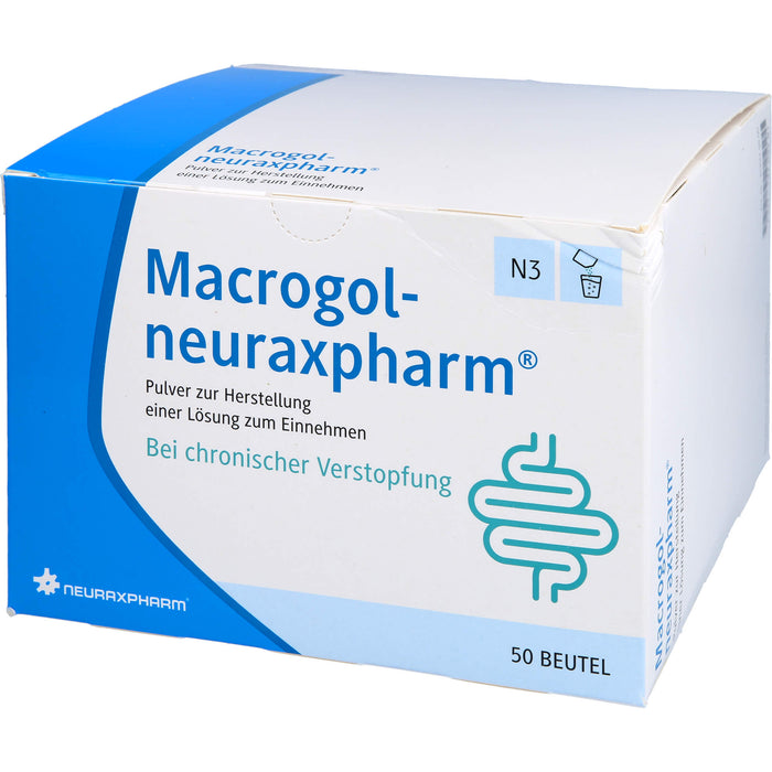 Macrogol-neuraxpharm Pulver zur Herstellung einer Lösung zum Einnehmen, 50 St PLE