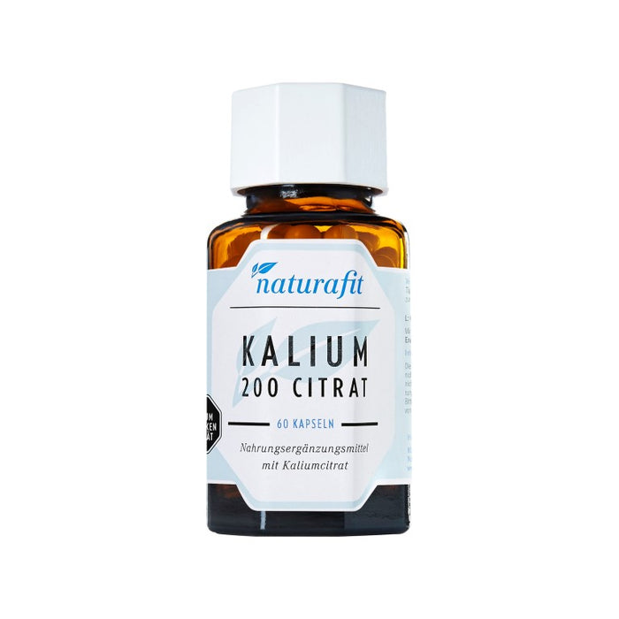 naturafit Kalium 200 Citrat Kapseln, 60 pc Capsules