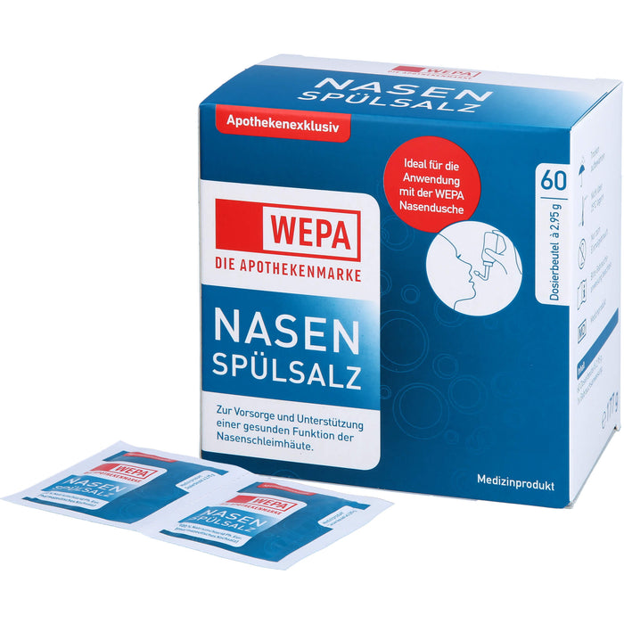 WEPA Nasenspülsalz, 177 g Salz