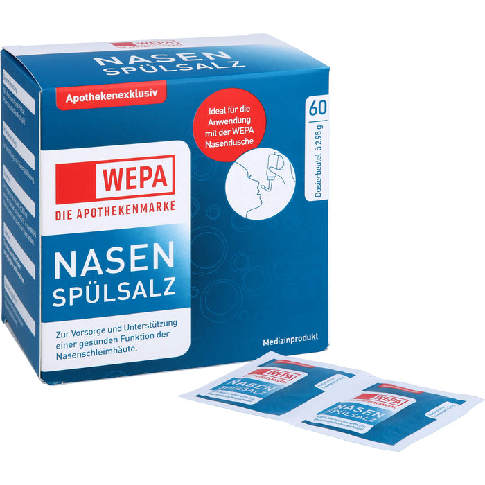 WEPA Nasenspülsalz, 177 g Salt