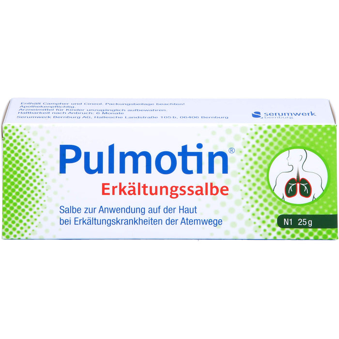 Pulmotin Erkältungssalbe, 25 g Crème