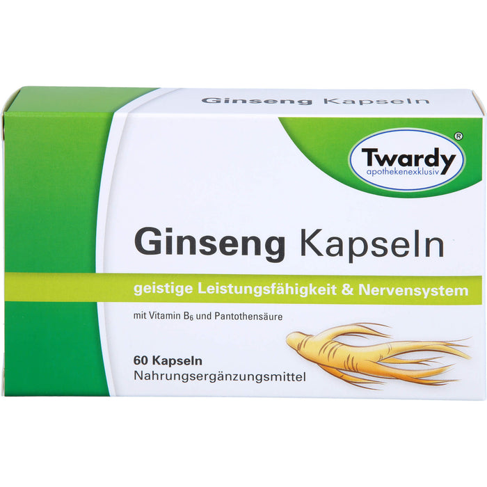 Twardy Ginseng Kapseln, 60 pcs. Capsules