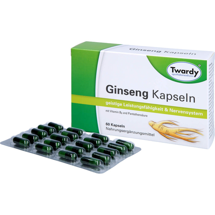 Twardy Ginseng Kapseln, 60 pcs. Capsules