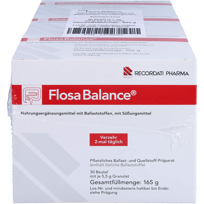 Flosa Balance Granulat pflanzliches Ballast- und Quellstoff-Präparat, 90 pcs. Sachets