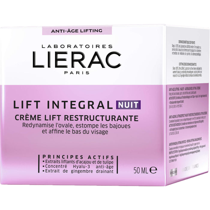 LIERAC Lift Integral aufbauende Nachtcreme, 50 ml Cream