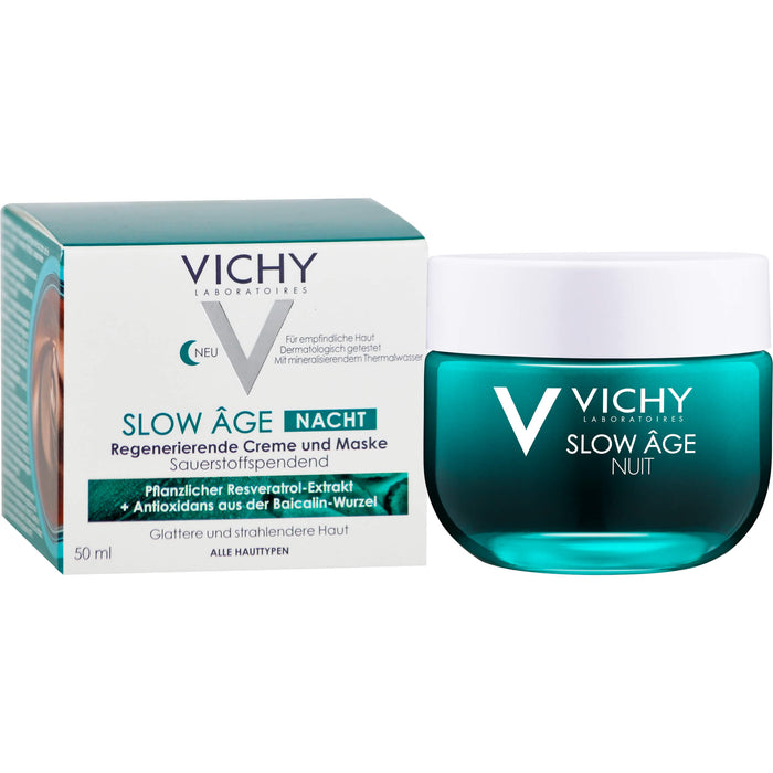 VICHY Slow Age Nacht Regenerierende Creme & Maske, 50 ml Cream