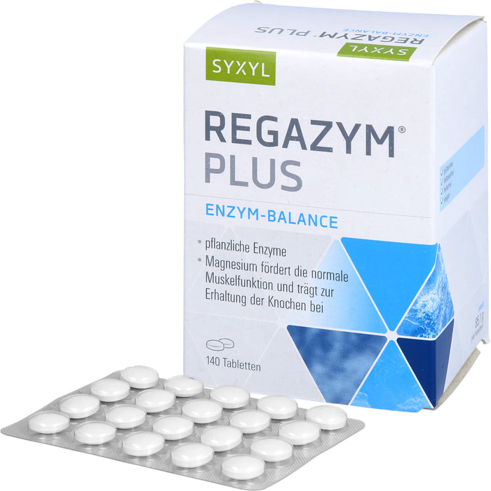 SYXYL REGAZYM PLUS Tabletten zur ernährungsphysiologisch sinnvollen Unterstützung für den gesamten Organismus, 140 pcs. Tablets