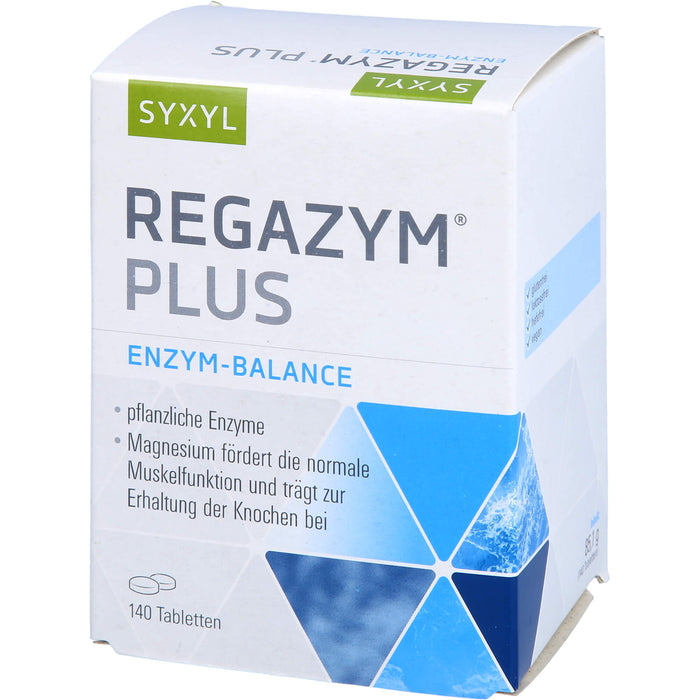 SYXYL REGAZYM PLUS Tabletten zur ernährungsphysiologisch sinnvollen Unterstützung für den gesamten Organismus, 140 pc Tablettes