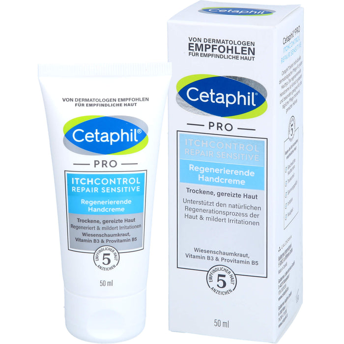 Cetaphil Pro Itch Control Handcreme, 50 ml Cream