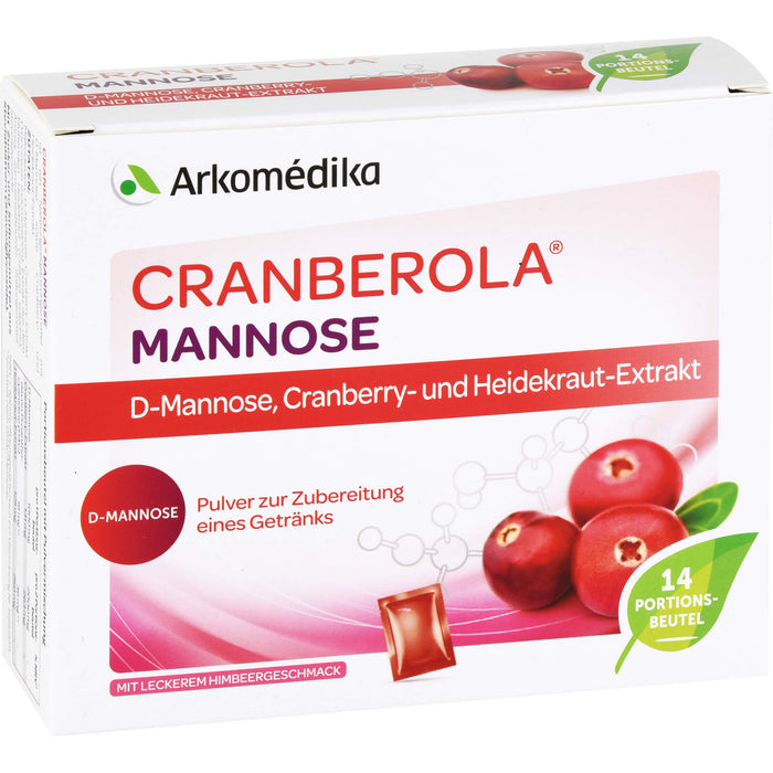 Arkomédika Cranberola Mannose Pulver, 14 pc Sachets