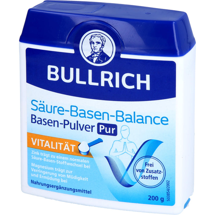 Bullrich Säure Basen Balance Basenpulver Pur, 200 g PUL