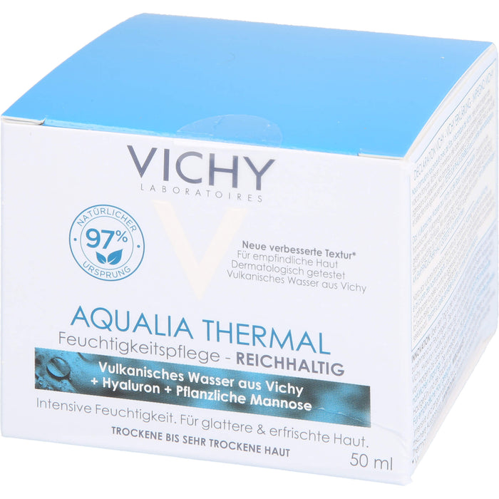 VICHY Aqualia Thermal reichhaltige Feuchtigkeitspflege, 50 ml Crème