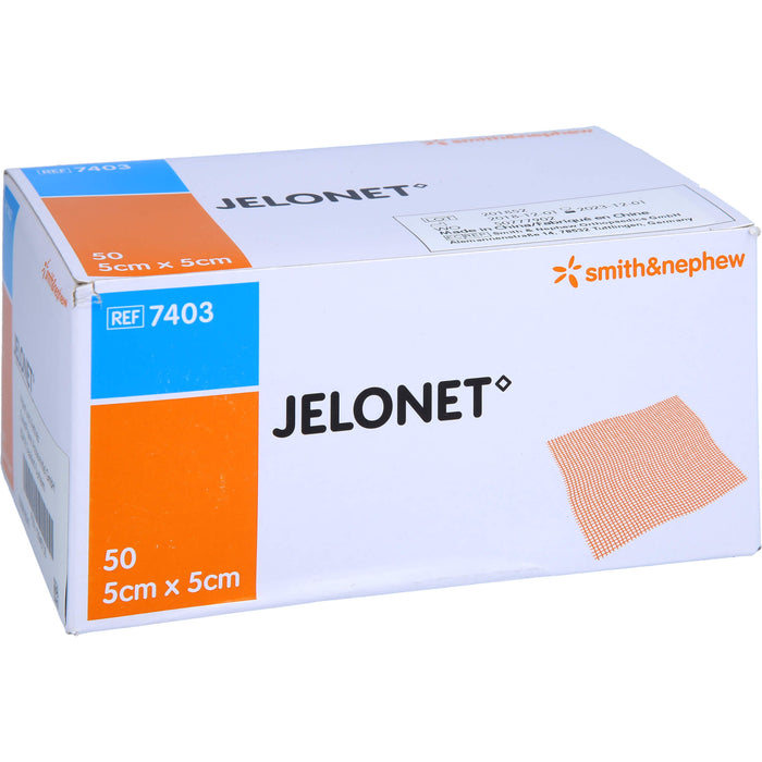 Jelonet Paraffingaze 5x5 cm steril Peelpack, 50 St WGA