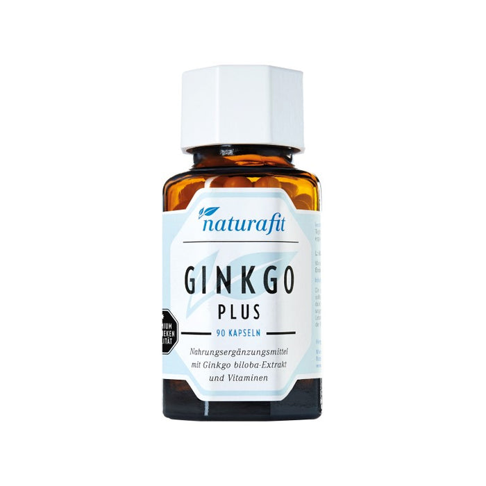 naturafit Ginkgo Plus Kapseln, 90 St. Kapseln