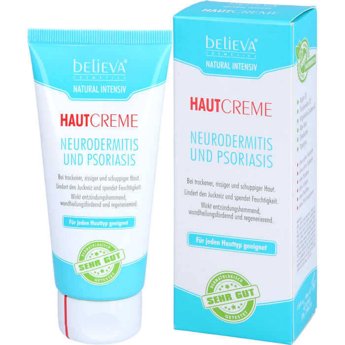 believa Natural Intensiv Pflegecreme, 100 ml Creme