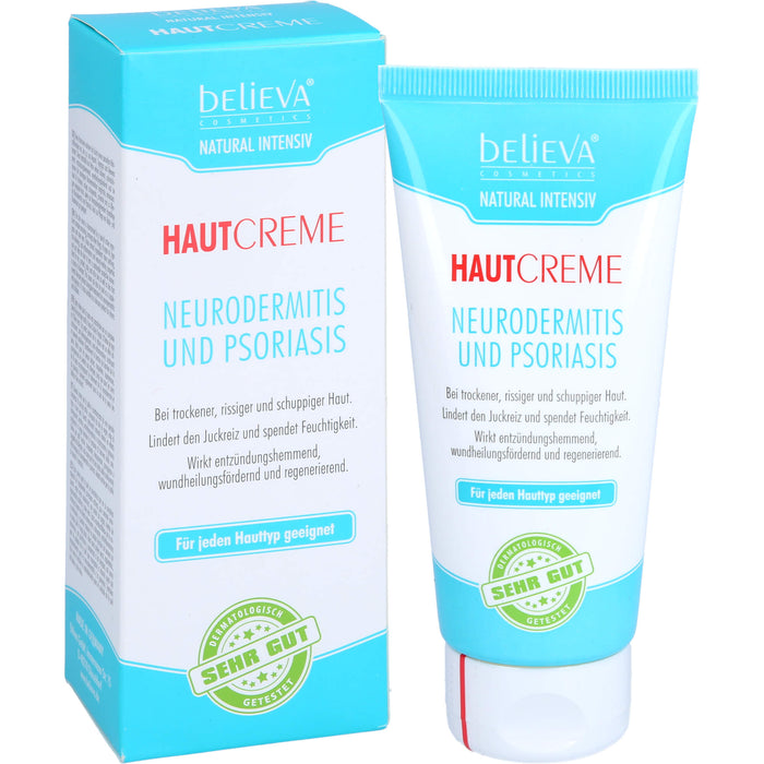 believa Natural Intensiv Pflegecreme, 100 ml Crème