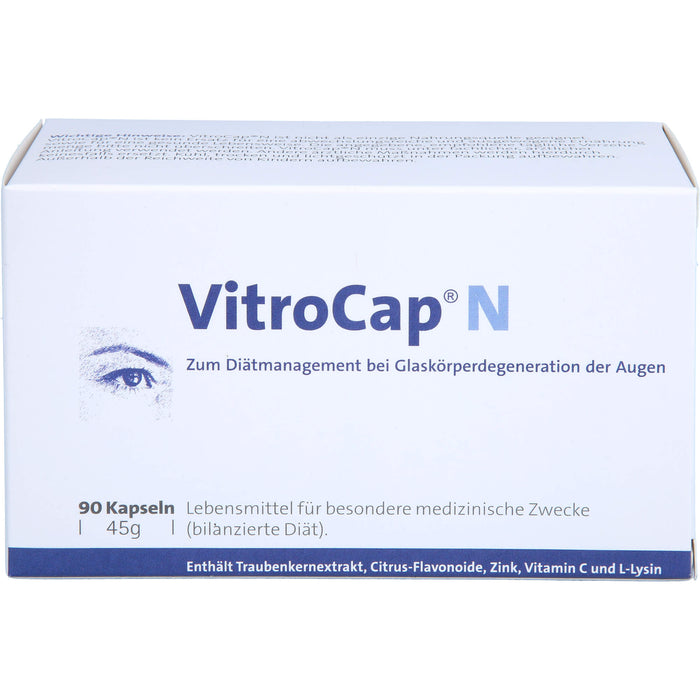 VitroCap N Kapseln bei Glaskörperdegeneration der Augen, 90 pcs. Capsules