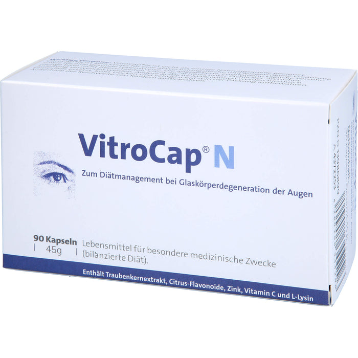 VitroCap N Kapseln bei Glaskörperdegeneration der Augen, 90 pcs. Capsules