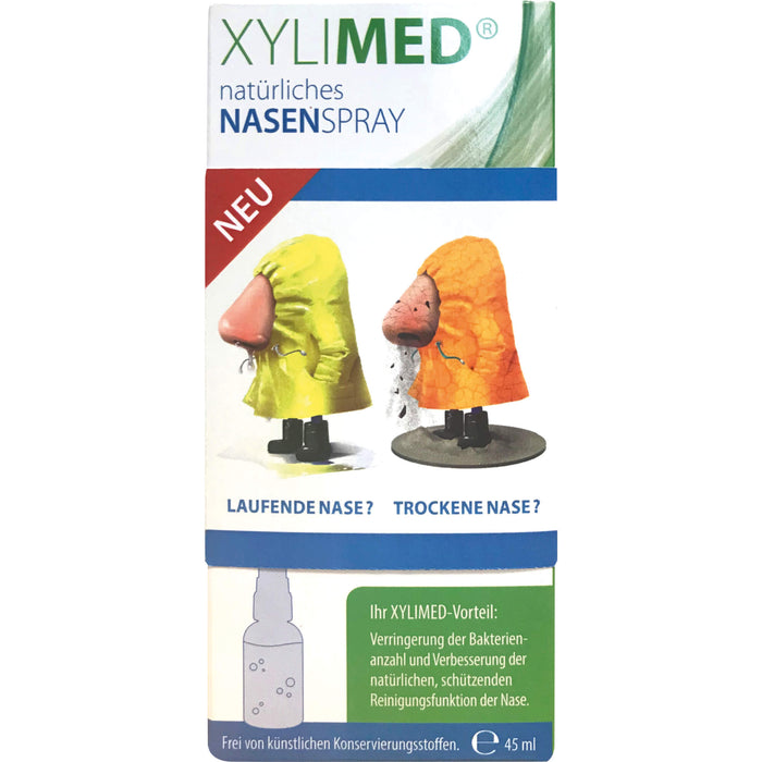 Miradent Xylimed Nasenspray natürlich, 45 ml Lösung