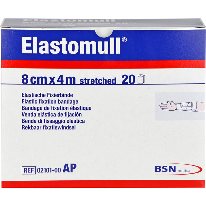 Elastomull 8cmx4m, 20 St BIN