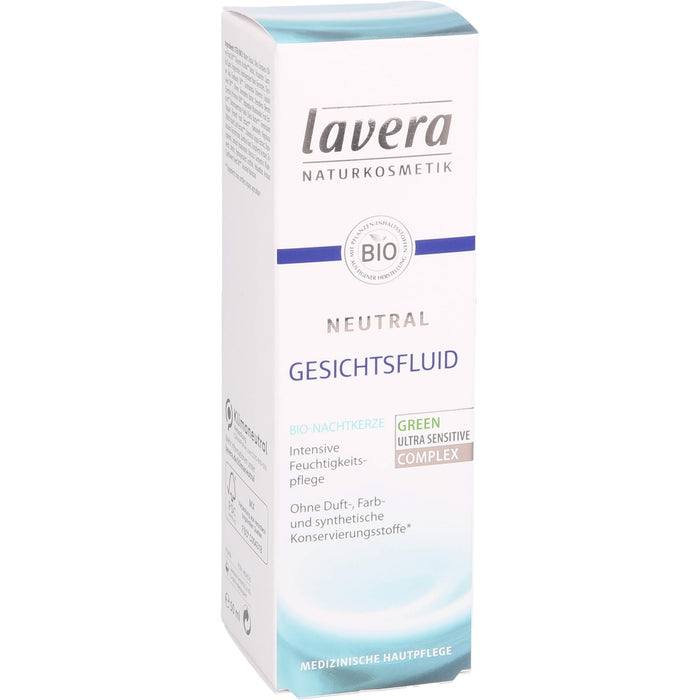 lavera Neutral Gesichtsfluid, 50 ml EMU