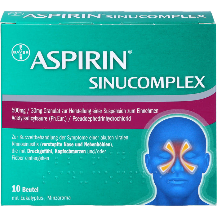 ASPIRIN Sinucomplex Granulat, 10 St. Beutel