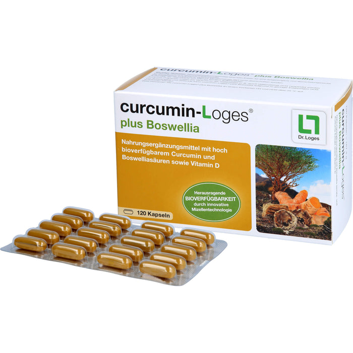 Curcumin Loges Plus Boswel, 120 St KAP