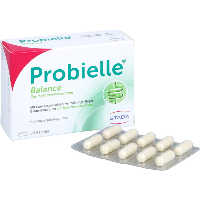 STADA Probielle Balance Kapseln zur Besiedlung des Darms, 30 pcs. Capsules