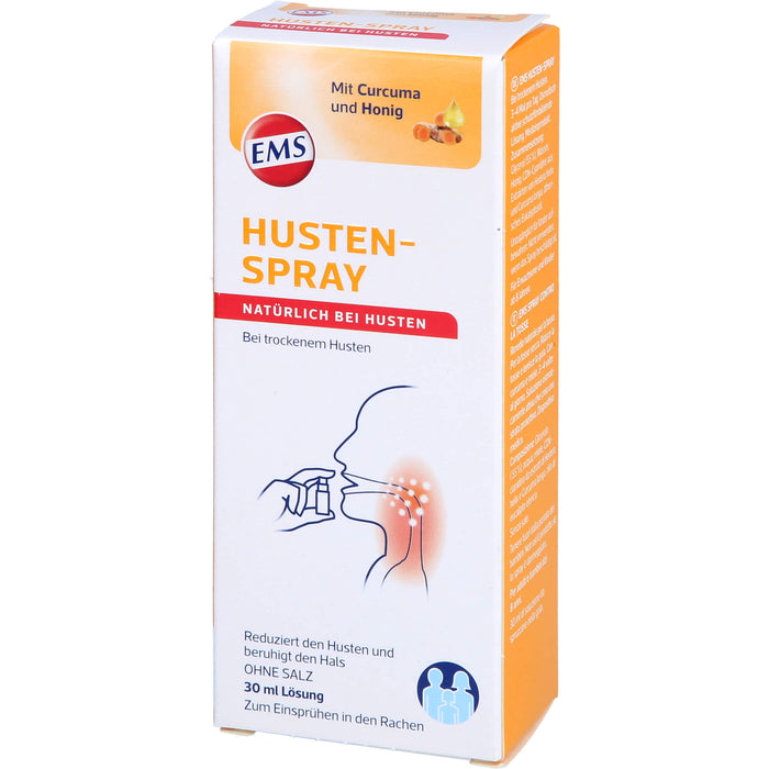 EMS Hustenspray bei trockenem Husten, 30 ml Lösung