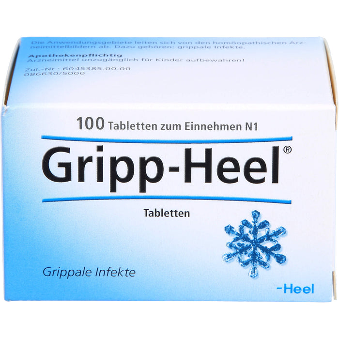 Gripp-Heel Tabletten bei grippalen Infekten, 100 St. Tabletten