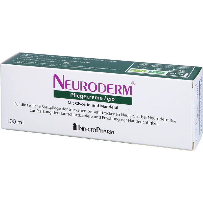 NEURODERM Pflegecreme Lipo, 100 ml Crème