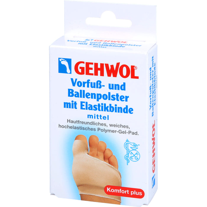 GEHWOL Vorfuß-u. Ballenpolster mit Elastikbinde mi, 1 St