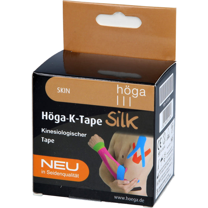 Höga-K-Tape Silk 5cmx5m skin KinesiologischerTape, 1 St. Pflaster