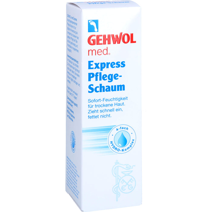 GEHWOL med Express Pflege-Schaum, 125 ml Schaum