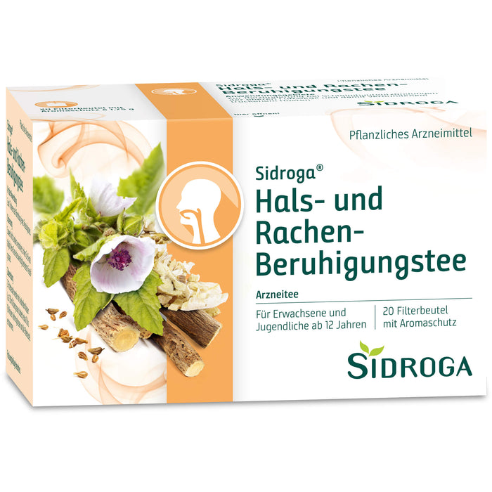 Sidroga Hals- und Rachen-Beruhigungstee, 20 pc Sac filtrant